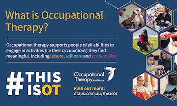 OT Week 2019 to raise awareness of the great work being done by  occupational therapists